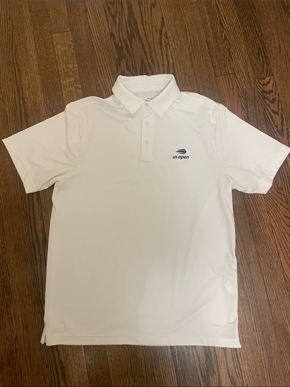 Under Armour White Polo with US Open Logo